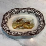 Spode Woodland Oval Vegetable Bowl #S3422-A18 . Mint 11 3/4 X 9 & Deep. Fixed Price $45.00.