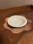 Crestware Porcelain Bone Off White Fruit Bowl. Fixed Price $12.00.
