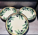 Set Of 3 Clay Art Oliva Rustica Pasta Bowl(s 10 Inch Stonelite. Fixed Price $40.00.