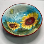 Meadows By Certified International Rim Soup Pasta Bowl Susan Winget Sunflower. Fixed Price $36.70.