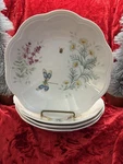Lenox Butterfly Meadow Herbs 8 3/4" Pasta Bowls SET/4 Bee And Dragonfly New. Fixed Price $72.00.