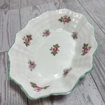 Shelley Rosebud 13426 Fine Bone China (england) - Ruffled Trinket Dish. Fixed Price $6.99.
