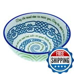 Royal Tara Irish Ceramic Blessing Bowl Shamrock Celtic Knotwork Kitchenware. Fixed Price $38.11.