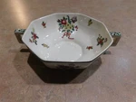 Royal Doulton Old Leeds Spray #D3548 Flat Cream Soup Bowl. Fixed Price $14.00.
