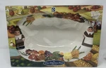 Thanksgiving Pilgrim Pair Collectible Serving Bowl Only New Open Box Publix. Fixed Price $32.99.