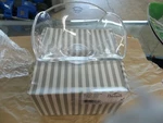 Badash - 'jazz' European Mouth Blown Lead Free Crystal Square Wavy Bowl K2227. Fixed Price $30.00.