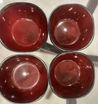 Gibson Designs Soho Lounge Red Soup Cereal Bowl. Fixed Price $5.99.