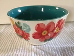 Pioneer Women Bowl Turquoise 2912 Dmt. Fixed Price $10.00.