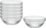 Pack Of 6 Lys Bowl Clear Stackable 9CM (duralex). Fixed Price $24.99.