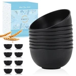 Wrova Wheat Straw Bowl Sets Of 8,UNBREAKABLE Cereal 26 Oz,microwave And Dis. Fixed Price $22.56.