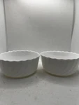 Luminarc Smart Cuisine Trianon Opal Glass Oven Scalloped Edge 5"X2" White Bowl. Fixed Price $14.00.