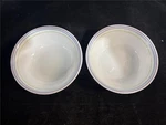 2 Corelle Corning Ware Starflower Soup Cereal Bowls. Fixed Price $13.99.