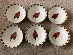 6 Lenox Winter Greetings Everyday Soup Pasta Cereal Bowls Cardinals 7. Fixed Price $69.99.