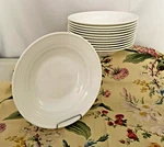 New! Mikasa Irvine Bone China Bowls. Twelve 9". Fixed Price $168.00.
