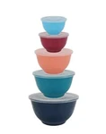 Pioneer Woman Ten Piece Nesting Melamine Mixing Bowl Set Keepsake Floral. Fixed Price $24.99.