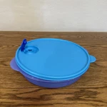 Tupperware 3284C-1 Crystal Microwave Divided Dish Bowl & Lid 2651A-2 10. Fixed Price $8.99.