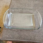 Pyrex 13"X9" Ovenware Baking Dish Rectangle USA#23 3QT-3L Clear Glass. Fixed Price $19.99.