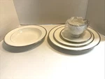 Mikasa Gothic Platinum 5 Piece Place Setting - Bone China Unused. Fixed Price $44.10.