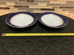 Mikasa Cathy Hardwick L6058 Cobalt Blue 24K Glit 5/8" Fruit Bowl Multi Avail. Fixed Price $9.00.