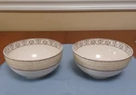 Wedgwood Sarah's Garden -2 Yellow Individual Salad Bowls, Near Mint. Fixed Price $50.00.