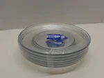 Duralex Lys Assiette Dessert Plate 7.5", 19 Cm, Set Of Six, New. Fixed Price $28.85.