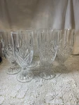 Milano By Godinger Lead Crystal Ice Tea Beverage Glasses Set Of 6 Vintage. Fixed Price $55.00.