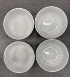 Williams Sonoma Essential White 6 Cereal/soup Bowls . Set Of 4. Fixed Price $44.00.