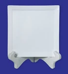 Fortessa Vitrified China Plaza Fortaluxe Superwhite 8 Square Deep Plate. Fixed Price $16.86.