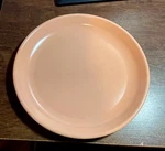 Vtg 6 Rubbermaid Melamine 8" Plates 3838 & 9" Serving/salad Bowl 3837 Peach. Fixed Price $32.99.
