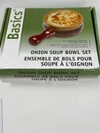 Basics Onion Soup 4-BOWL Set. Fixed Price $35.95.