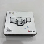 Iittala Malja Bowl Finland Alvar Aalto Collection Clear With Box. Fixed Price $55.00.