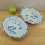 Rorstrand Sweden Ostindia East Indies Dinnerware - 2 Oval Vegetable Bowls. Fixed Price $66.00.