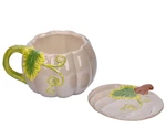 Temp-tations Soup Cup Bowl, 2-PC Coffee MUG,24 Oz W/ Lid-it, Taupe K78113. Fixed Price $17.95.
