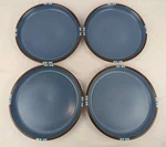 Dansk Mesa Sky Blue Set Of 4 Dinner Plates Stoneware 10.5 Japan. Fixed Price $60.00.