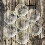 Vintage Arcoroc France Fleur 5.75 Soup/salad Bowls Clear Glass Floral Set Of. Fixed Price $21.61.