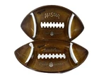 2 Star Football Plastic 18" Party Serving Chip 'n Dip Bowl. Fixed Price $10.00.