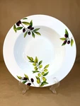 The Cellar "olive Accents" 13" Porcelain Pasta Serving Bowl Retired. Fixed Price $39.99.