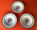 Mikasa Intaglio Soup Garden Blossom CA329 Lot Of Three Bowls. Fixed Price $11.99.