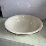 Vintage Mccoy Bowl 7515 Usa Ivory/cream Glazed 10.5" For Pitcher Set. Fixed Price $29.99.