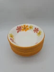 Vtg Mikasa Mexicana By Ben Seibel La Flora 608 Japan Bowls Festive Dishwasher. Fixed Price $60.00.