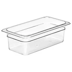 Cambro 34CW135 Camwear 1/3 Size 4IN Deep Polycarbonate Food Pan. Fixed Price $7.78.