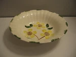 Blue Ridge Southern Potteries Colonial BRP66 Serving Bowl Yellow 9" Usa Vgc. Fixed Price $19.99.