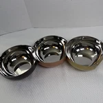 Mary Jurek Design Arroyo 3 Set, Interlock Rose,gold,black. Steel.. Fixed Price $18.95.