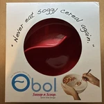 New Red Obol The Original Crispy Bowl Never Soggy Cereal Chip Dip. Fixed Price $19.00.