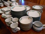 Noritake Stoneware "new West" Dinnerware Southwest Colors Plates/platter/bowls. Fixed Price $19.99.