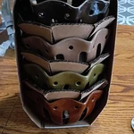 Hearth & Hand Magnolia Stoneware Mini Berry Bowl Set 4 Pieces Brown Green. Fixed Price $10.00.