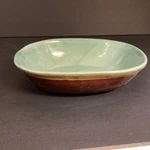 Vintage Red Wing Village Green John B. Taylor Country Fare Oval Bowl 8 1/2. Fixed Price $44.95.