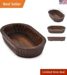 Mango Decorative Bowls For Home Cor, Long Wooden T.... Fixed Price $34.86.