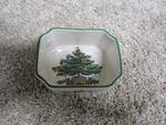 Spode England Christmas Tree Rectangular Bowl S3324-U Ceramic. Fixed Price $25.00.