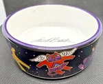 Laurel Burch Angel Cat Replacement Bowl Black Multicolor Ceramic Microwave Safe. Fixed Price $18.99.